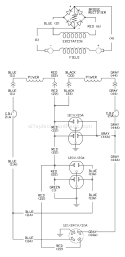 Page E Diagram and Parts List for 030209-0  Briggs and Stratton Generator